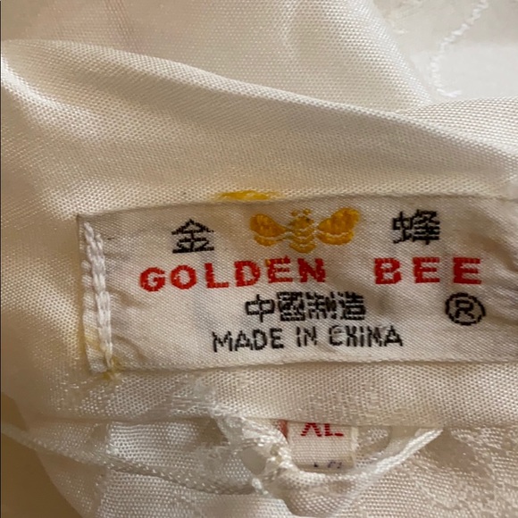 Vintage Chinese Robe 80s with tags - Picture 4 of 5